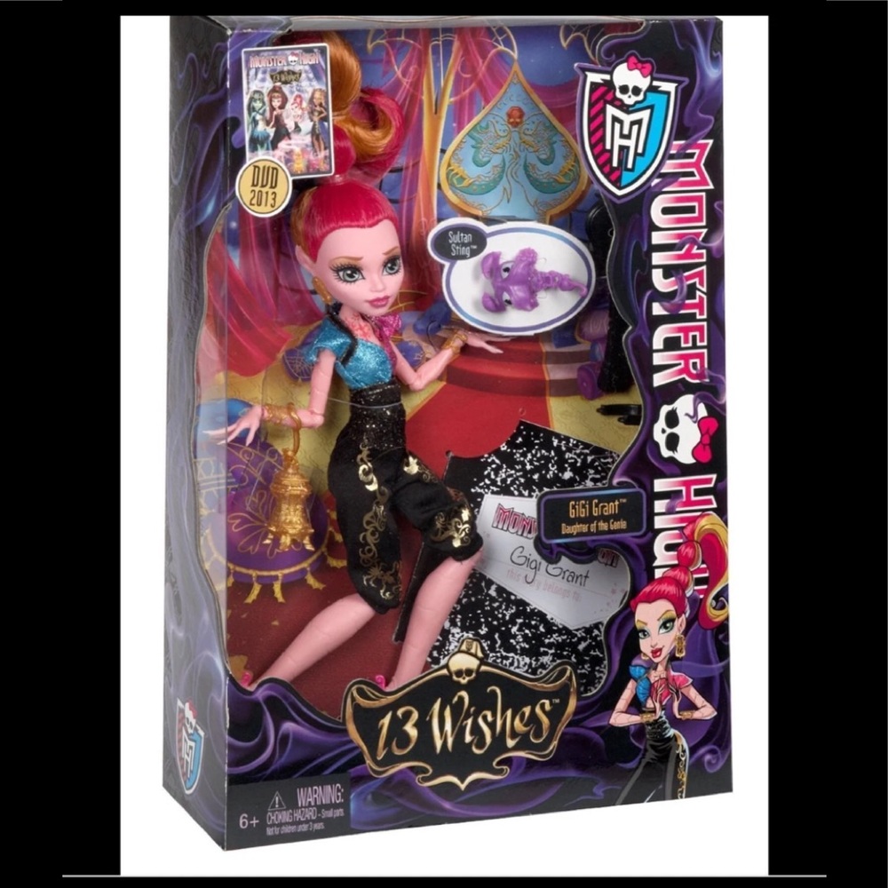 Monster High 13 Wishes GiGi Grant Doll